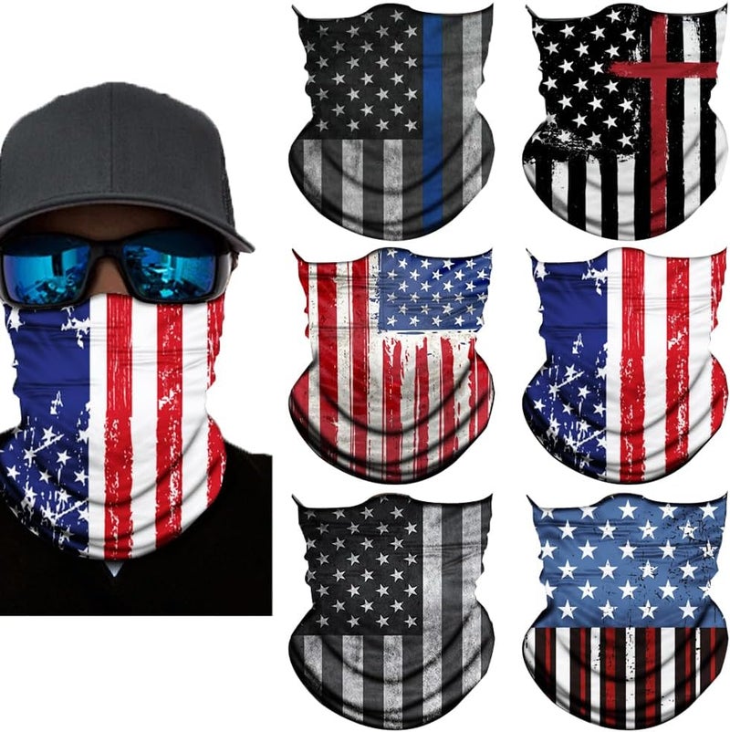 SIDAZON Neck Gaiter Mask,UV Protection Bandana Gator Face Cover Covering Mask,Tube Scarf,Neck Warmer Balaclava,Headband - Image 1